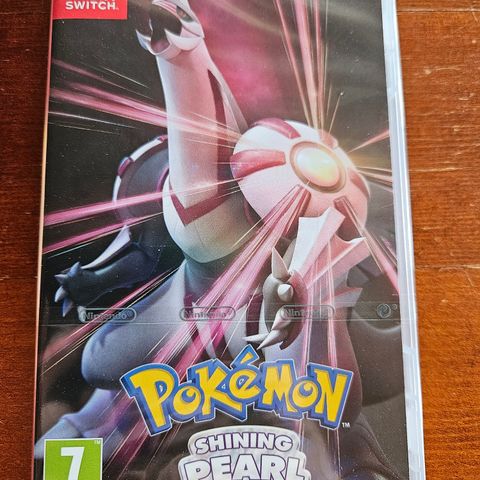 Pokemon Shining Pearl Ny I plast. Nintendo Switch