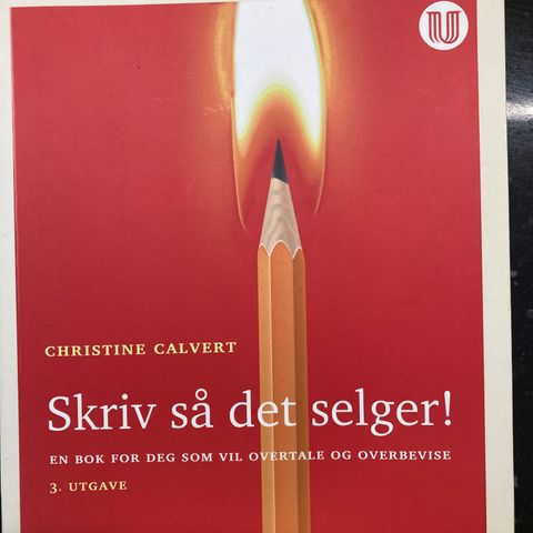 Christine Calvert: Skriv så det selger!