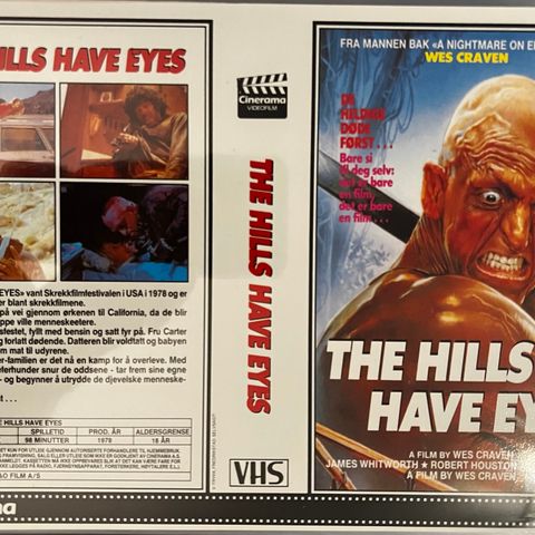 Nye innstikk/Sleeve VHS big box