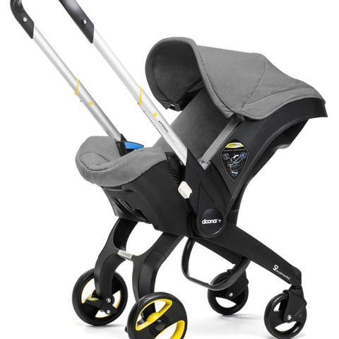 doona + bilstol med isofix-base og stelleveske