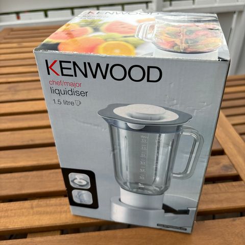 Kenwood chef/major liquidiser 1,5 liter