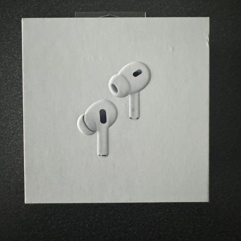 AirPods Pro Gen 2 - helt nye inkl forsikring til Juli 2026