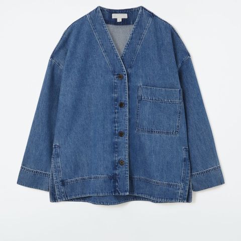 Cos denim skjorte