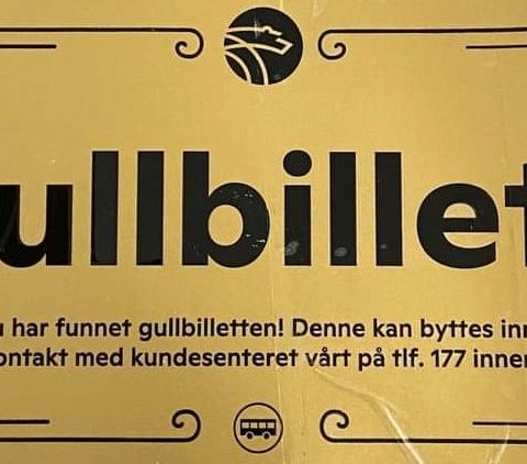 Brakar års billett gullbillett