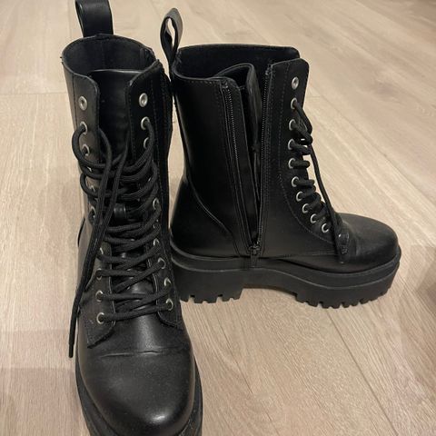 H&M støvler, boots, brukt kun 2 ganger