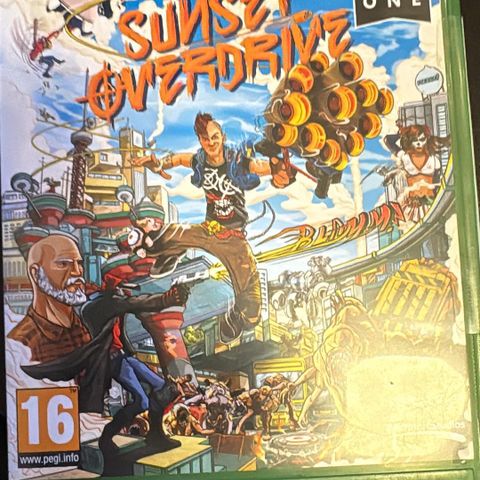 XBOX One - Sunset overdrive. (Nytt, uåpnet)