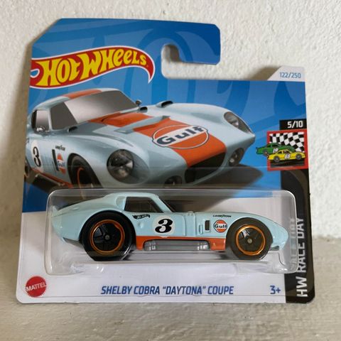 HOT WHEELS SHELBY COBRA DAYTONA COUPE