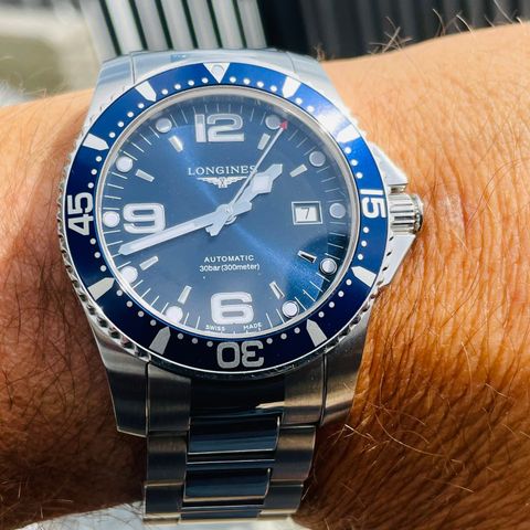 Longines Hydroconquest Sunray Blue