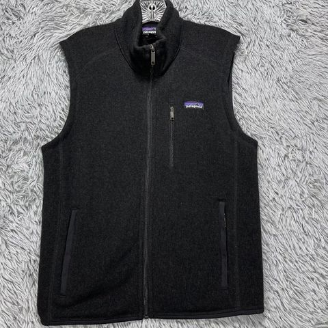 patagonia better sweater vest svart / black