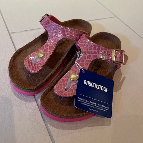 Nye Birkenstock sandaler