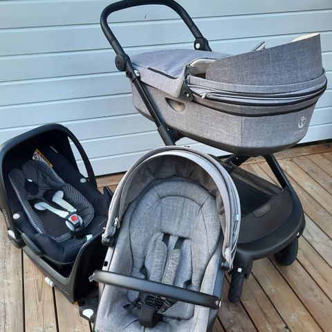 Stokke Trailz + bilsete