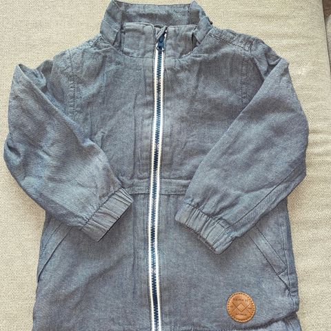 Nydelig denim jakke unisex str 98 Name it