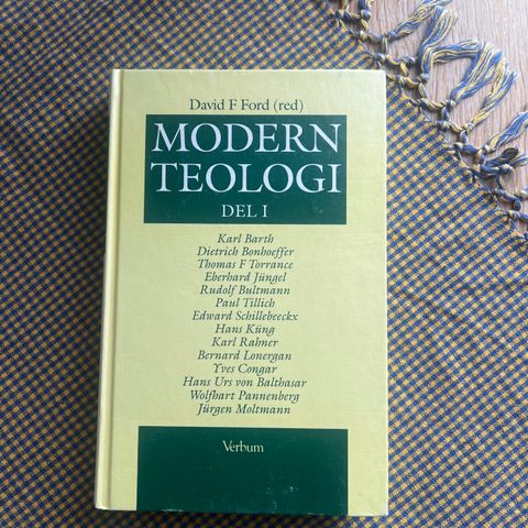 "Modern teologi Del 1" David F. Ford (Red.)