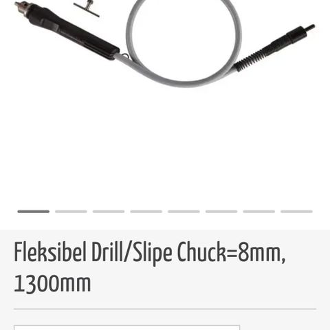 Helt ny fleksibel drill/slipe chuck