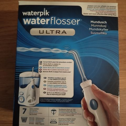 Waterpik® Ultra Water Flosser Munndusj/Munnskyller hvit