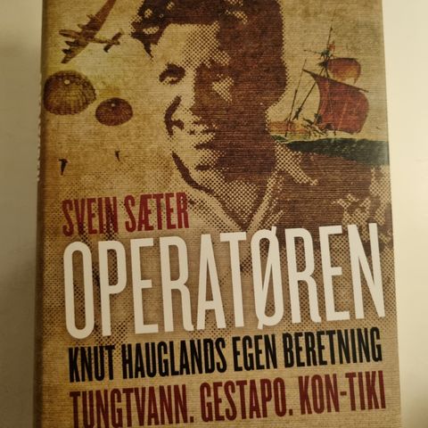 Operatøren. Svein Sæter. Innbundet bok