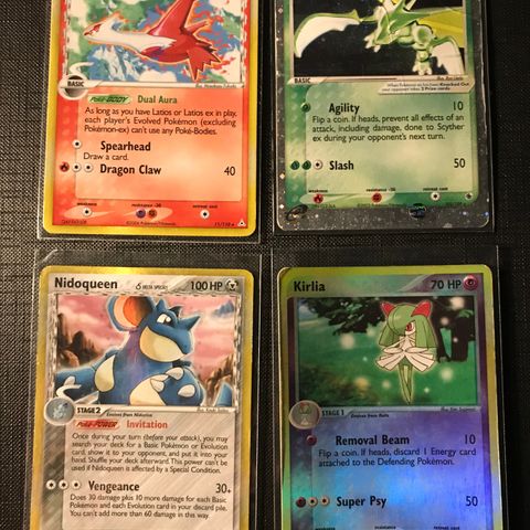 Gamle pokemonkort Vintage holo