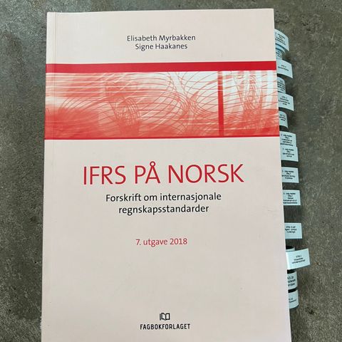 IFRS på norsk