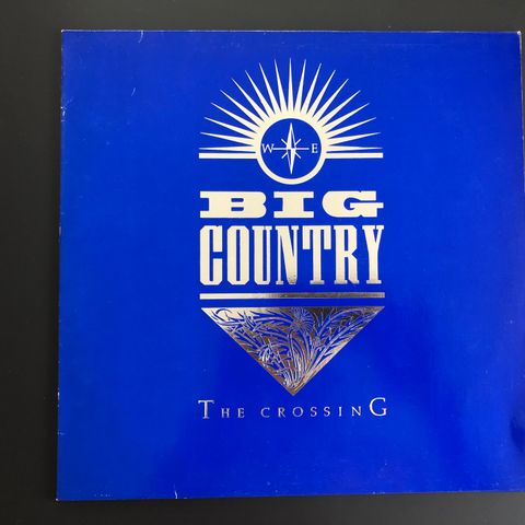 BIG COUNTRY The Crossing" 1983 vinyl LP 1st press m/original inner