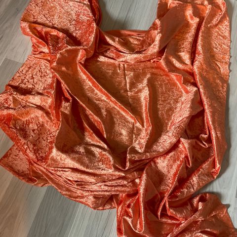 Nervøs velour oransje