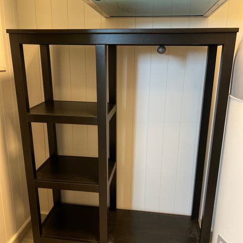 Hemnes åpen garderobe