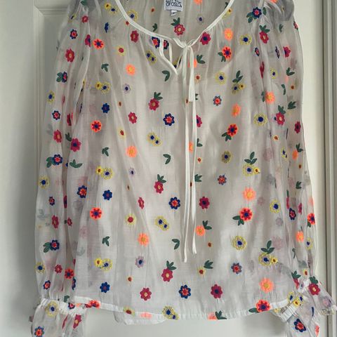 Line of Oslo embroidery blouse