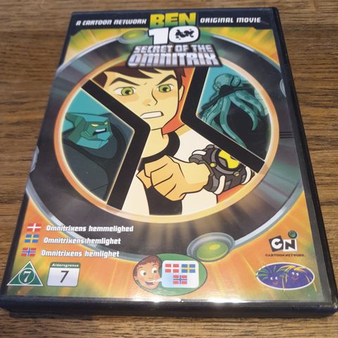 DVD Ben 10 Omnitrixens hemmelighet