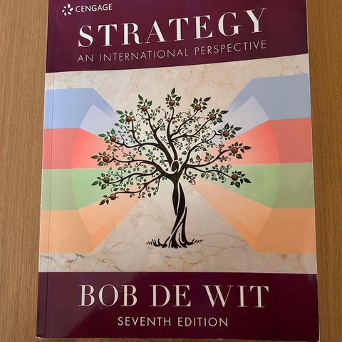 Strategy, an international perspective. Bob de Wit.