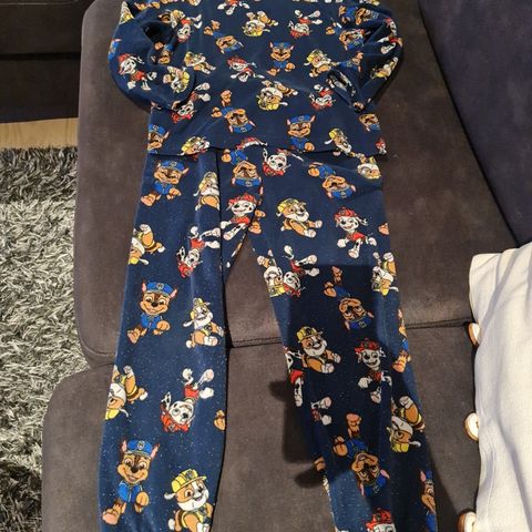 Paw patrol fleece pysj str 122