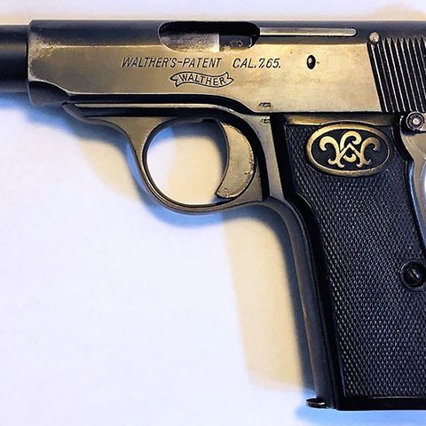 ØK: pen Walther model 4 pistol 7,65mm