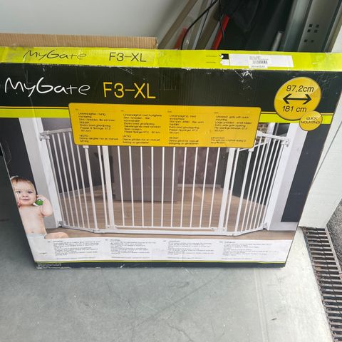 Mygate F3-XL svart