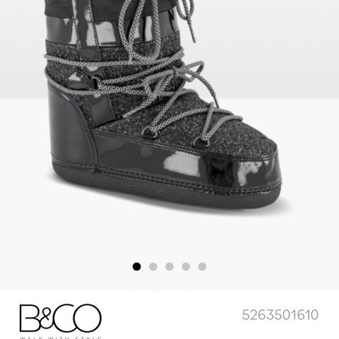 B&co snowboots str 35-37 (stor i str)