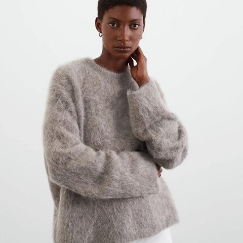 Soft Goat Alpaca O-neck