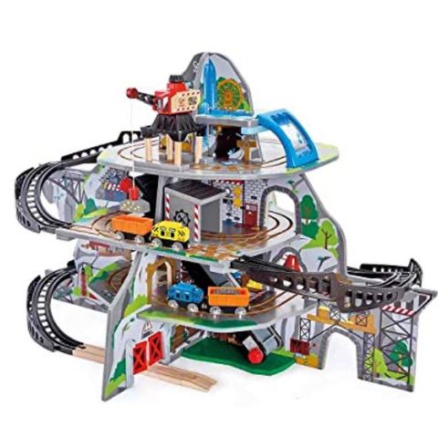 Hape Mighty Mountain Mine, togbane med flere etasjer