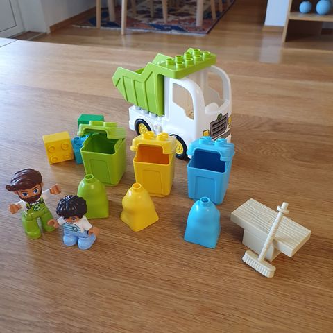 Duplo Søppelbil og avfallsortering produkt nr. 10954