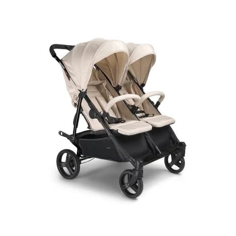 Twistshake beige twin vogn