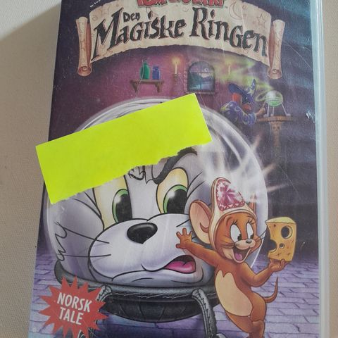 VHS-film: Tom og Jerry