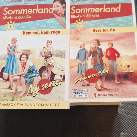 Komplett bokserie- sommerland.