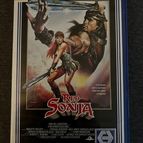 Red Sonja, Norsk big box VHS