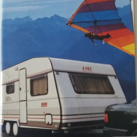 1991/92 LMC Campingvogn -brosjyre. (NORSK)