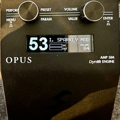 Two Notes OPUS Amp and Cab Simulator NY PRIS