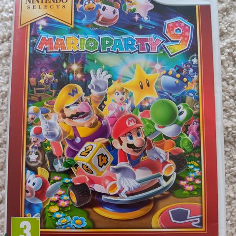 Marioparty 9 til Nintendo Wii