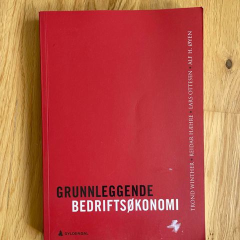 Grunnleggende Bedriftsøkonomi