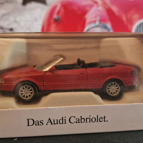 Audi cabriolet 1:43