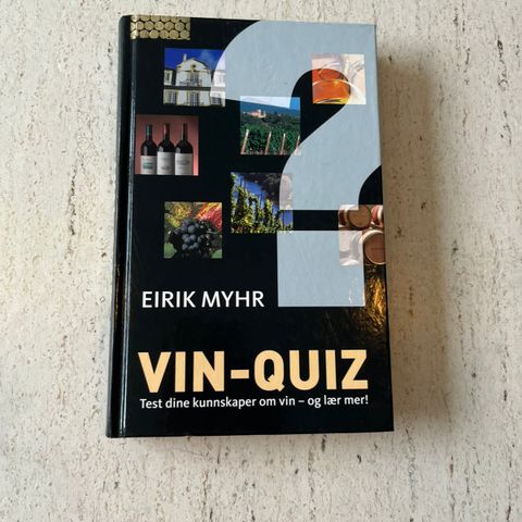 Vin quiz bok