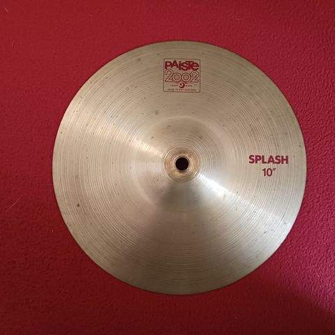 PAISTE 2002 CYMBALER M/BAG