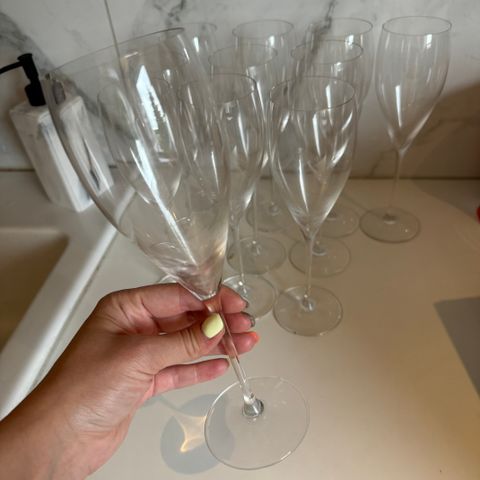 Riedel vinum vintage champagneglass 11stk. Ubrukt!