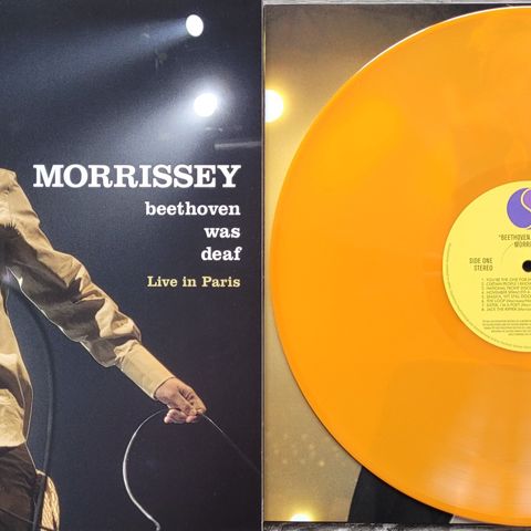 Morrissey "Beethoven Was Deaf",  oransje vinyl