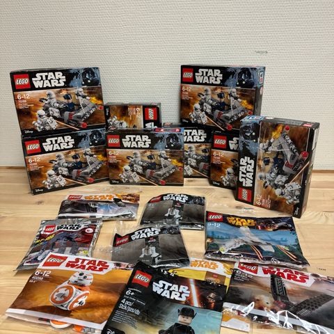 Lego Star Wars uåpnet 75166