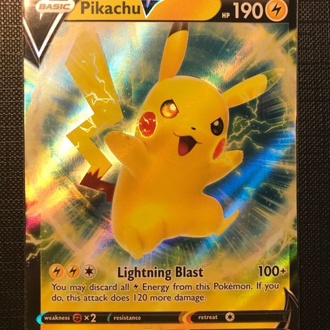 Pikachu promo kort